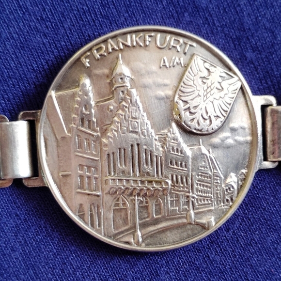 Vintage Germany Bracelet Souvenir Coin Deutschland Rare 7" - Picture 5 of 16